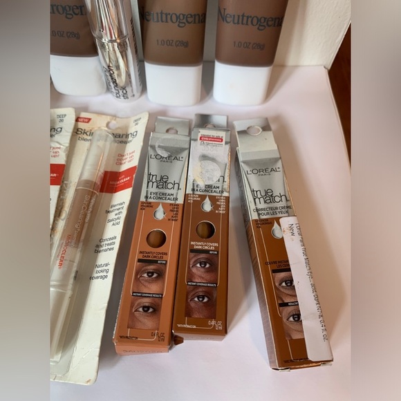 11X Neutrogena Lorac Loreal Skin Foundation Concealer Bundle LOT Dark Tone Honey - Picture 3 of 8